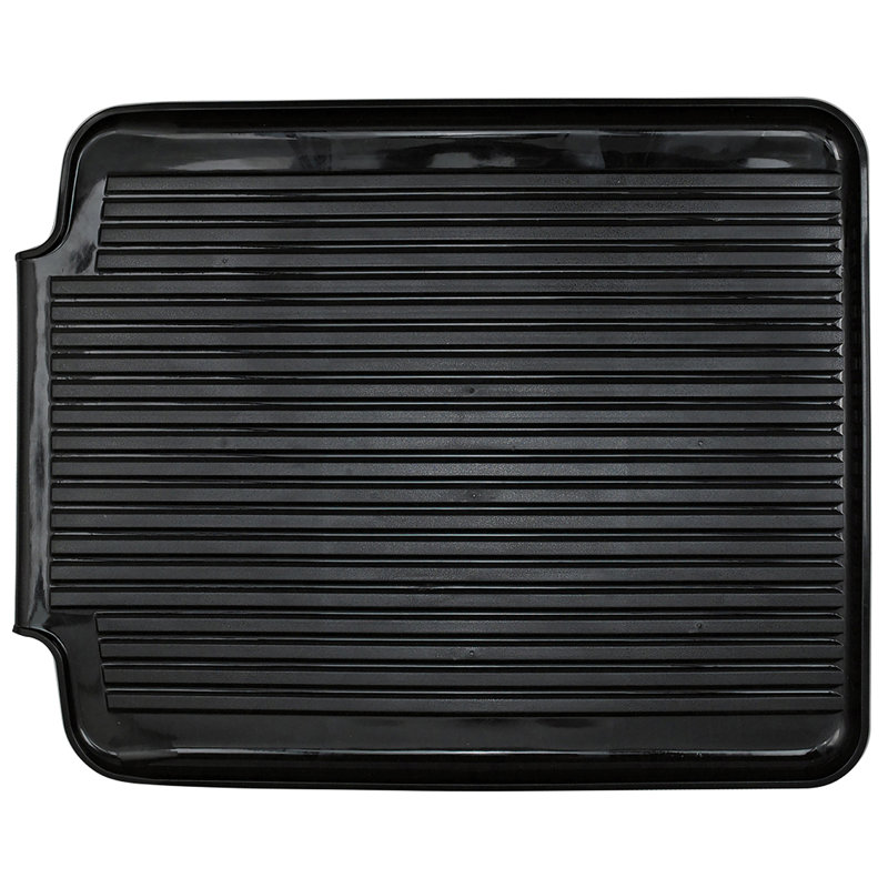 Plastic Drain Tray, Black