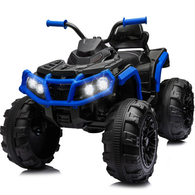 24V Kids 4 Wheeler, Ride on Toy ATV with Bluetooth & Headlight