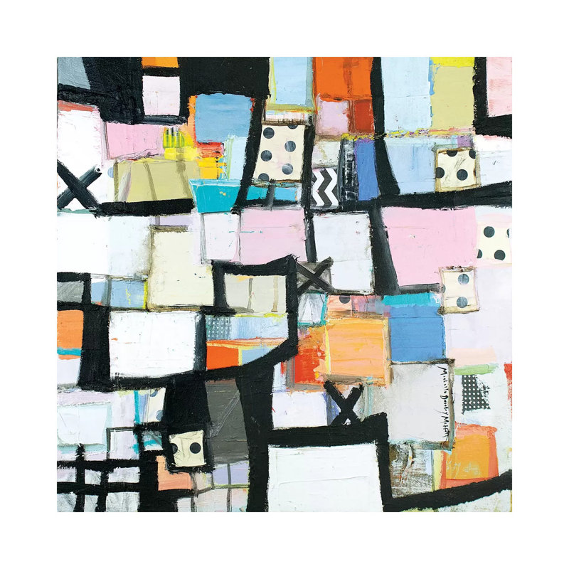Intertwined by Michelle Daisley Moffitt - Painting on Canvas, Wrapped Canvas, 66.04cm H x 66.04cm W x 3.81cm D