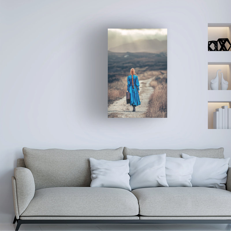 Magdalena Russocka  Way Home Canvas Art, L 16 po x H 24 po