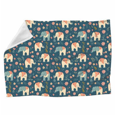  Couverture polaire éléphant