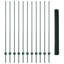 150cm H x 2500cm W Metal Fence Panels