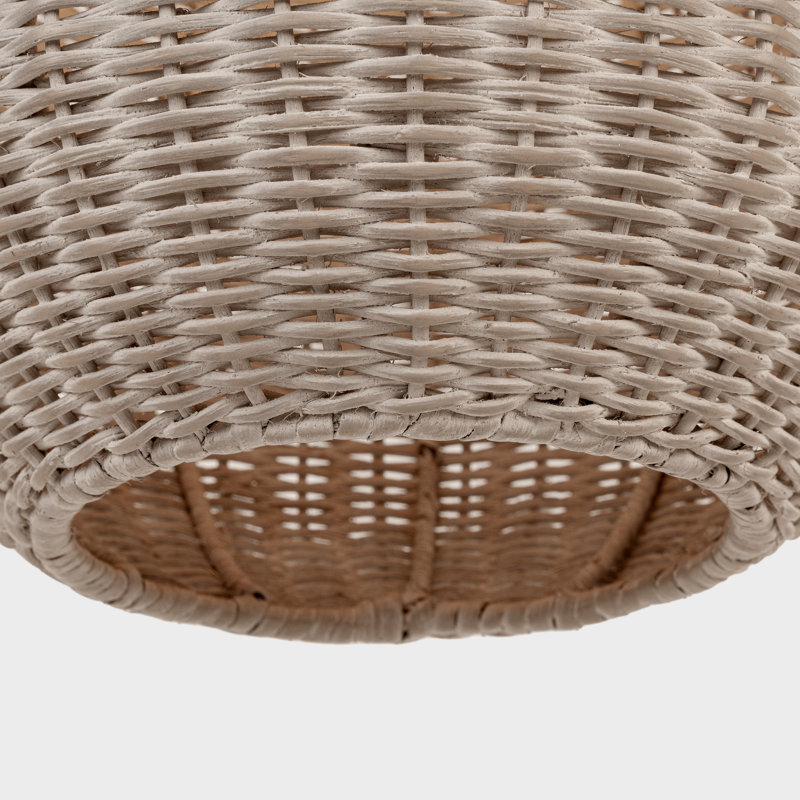 Kokomo Pendant by Chapman & Myers, 46 cm H x 30 cm W, 122 cm H x 81 cm W, Ash