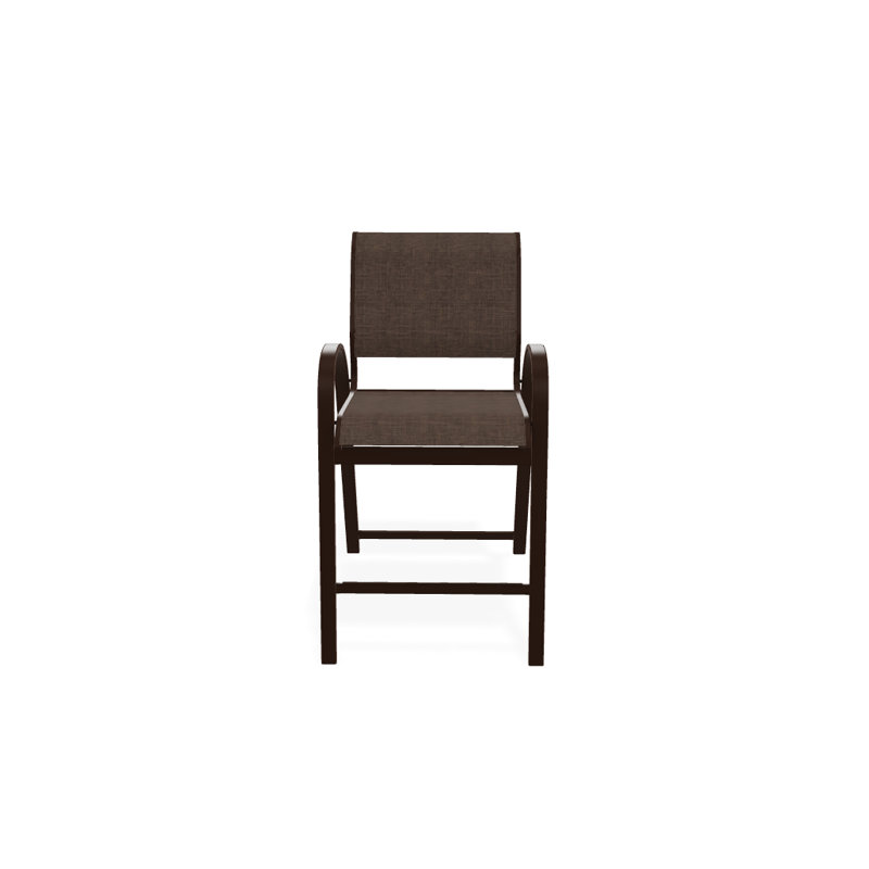 Tabouret de bar 42 po Holna, Moka Sunbrella®, Kona texturé