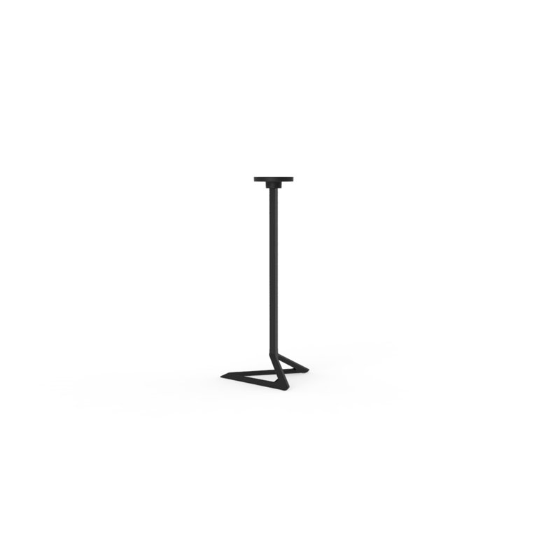 Delta Round 41.25" Table, Black