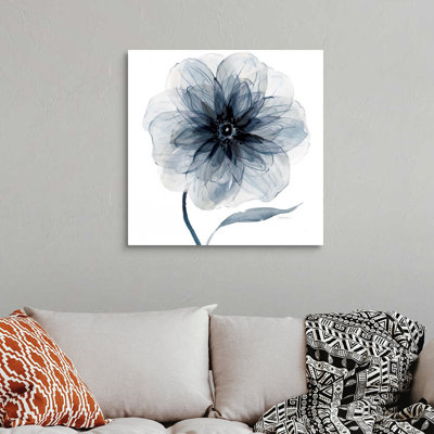 Indigo Bloom III - reproduction d'art sur toile