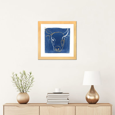 " Indigo Ox " by Isabelle Z