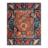 Serapi One-of-a-Kind 7' 11" X 9' 11" Hand Knotted Area Rug