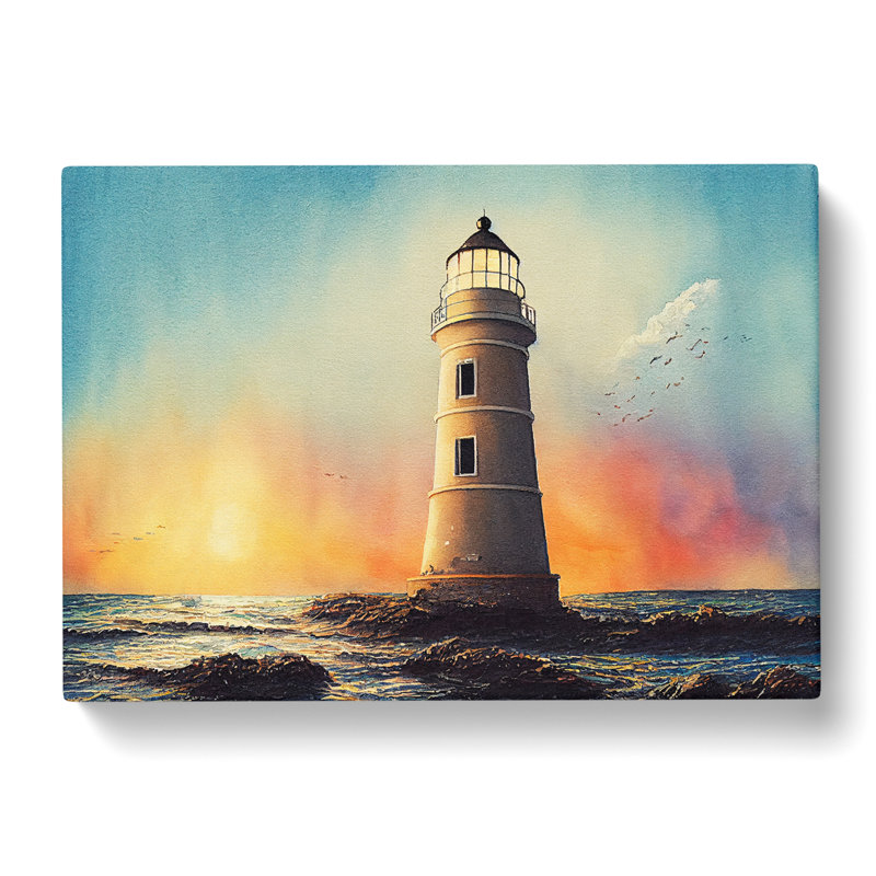 Lighthouse Vol.1 - Wrapped Canvas, 40cm H x 60cm W x 3cm D
