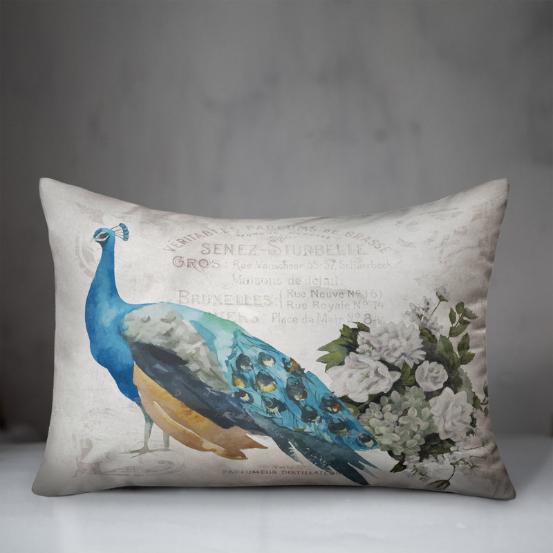 Coussin French Peacock