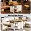 Table de foyer extensible 55 po 50 000 BTU 55 po avec couvercle et certification CSA-706842936