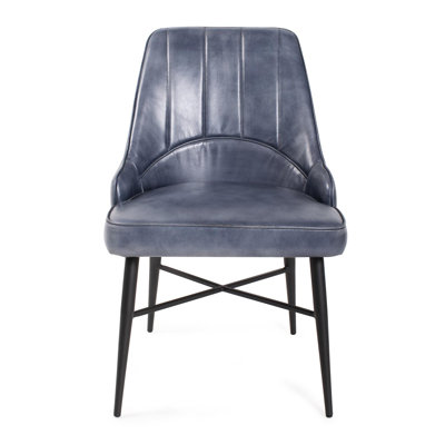 Fauteuil d'appoint en cuir de Melbourne