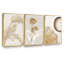 Abstrait moderne - ensemble de 3 reproductions de photos sur toile-374059538-374059536