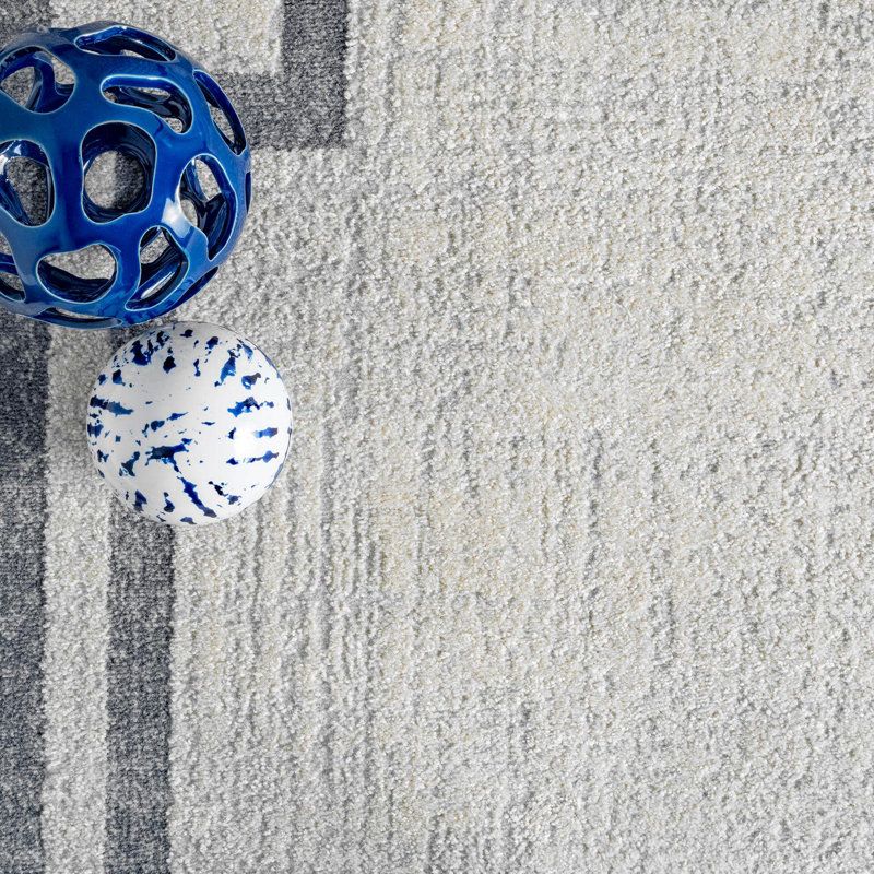 Tapis gris, Rectangle 5 pi x 7 pi 5 po