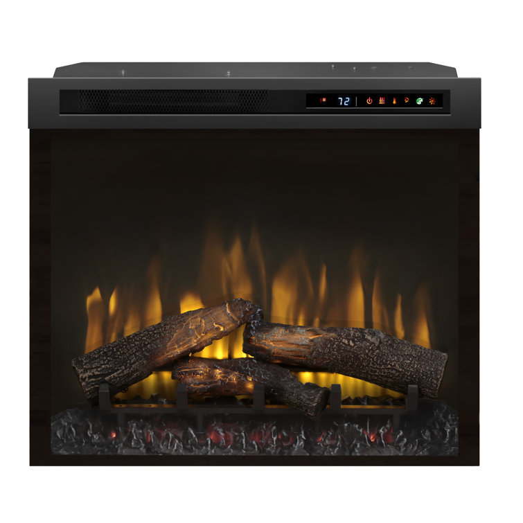 Dimplex Nova Multi-Fire XHD Electric Fireplace Insert with Realistic Logs- Warms up to 1,000 sqft, Ceramic Heater