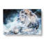 Beautiful Lion In Abstract - Wrapped Canvas Painting-55314229