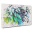 Parrot Feathers Watercolour - Wrapped Canvas-56663291