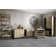 Oversized  Seal Beach 120cm Skeleton Wall Clock