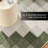 NICOLE MILLER NEW YORK Patio Country Ombre Chevron Outdoor Area Rug, Green/Cream-108565343