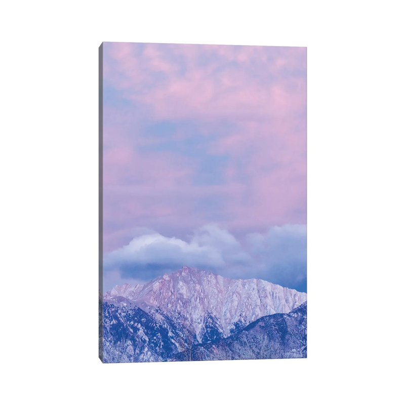 USA, Nevada, White Mountains. Sunset On Boundary Peak. by Jaynes Gallery - Wrapped Canvas Gallery-Wrapped Canvas Giclée
