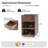 Meg Modern 24"Tall 1-Drawer Fluted Solid Wood End Table with Built-In Charging Ports And Fully Assembled-1773977434