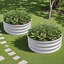 Lit surélevé rond 2 pièces-578894380-578894381-578894383