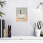 Impression sur toile, girafe et baignoire-532701433