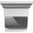 Endurathane Dublin Bracket, 6"W x 7 1/2"D x 5"H, Factory Primed-70639030