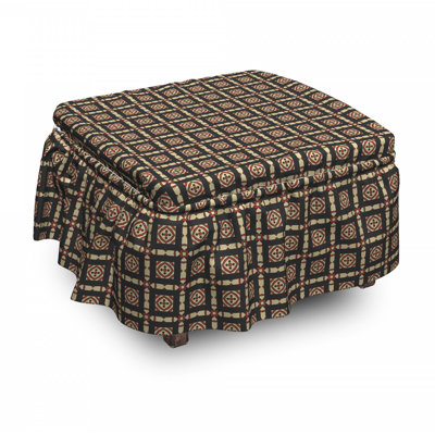 Box Cushion Ottoman Slipcover