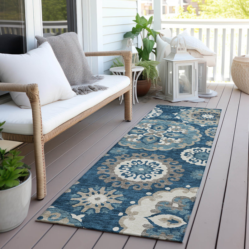  Tapis d'entrée / extérieur antidérapant Ferrand, Tapis de couloir 2 pi 3 po x 7 pi 6 po
