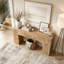 Console, table de couloir en bois-129996553