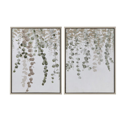 Eucalyptus, art encadré pour le couloir