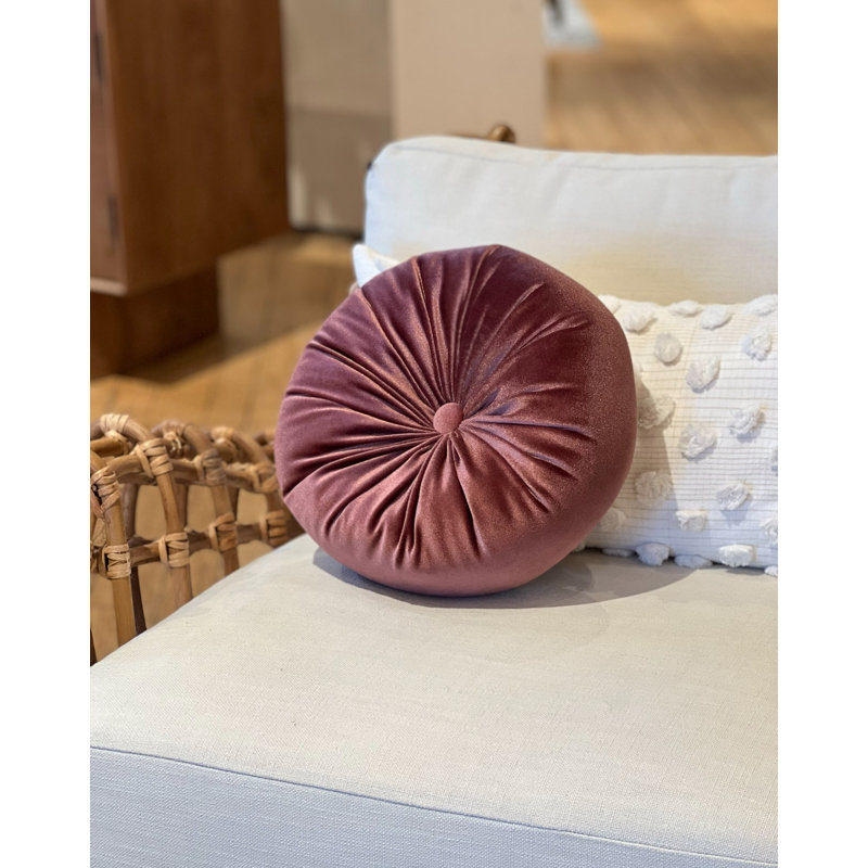 Coussin Therese, H 12 po x l 12 po, Mauve