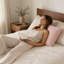Coussin décoratif Clara 100 % lin français-131052871