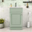 Meuble-lavabo compact avec lavabo prÃ©-percÃ© et nombreux rangements