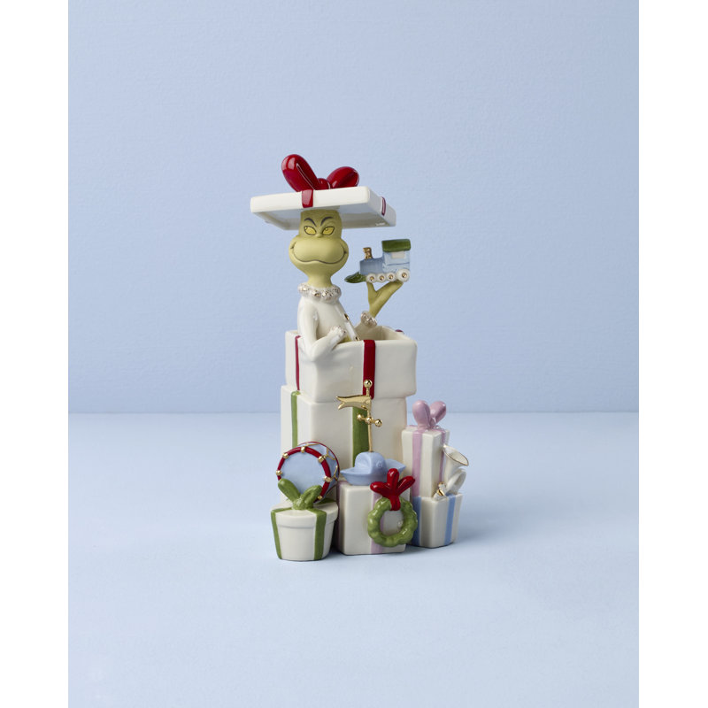 Grinch Gets the Gifts Figurine