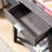 Modern Hallway Display Table with Drawer and Shelves
