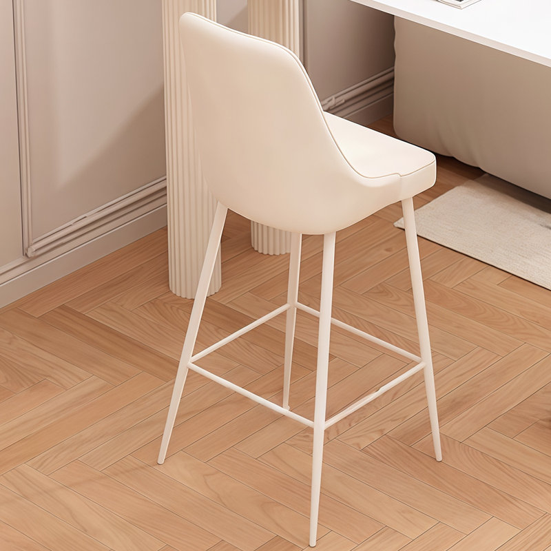 Table de bar crème simple de style crème, 6, H 41,30 po x L 70,80 po x l 19,60 po