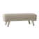 Banc rembourré lorain