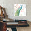  'Jaipur 1 C' by Danhui Nai Acrylic Glass Wall Art, 12" x 12"-1842340688