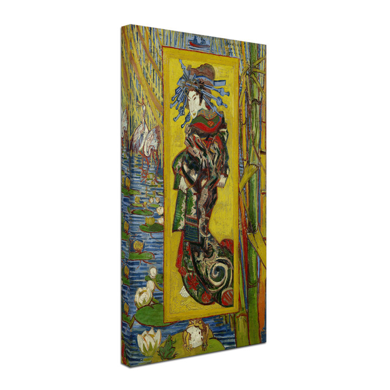Vincent Van Gogh Courtesan After Eisen Abstract Canvas Art