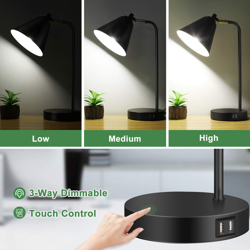 Kenhorst Metal USB Desk Lamp