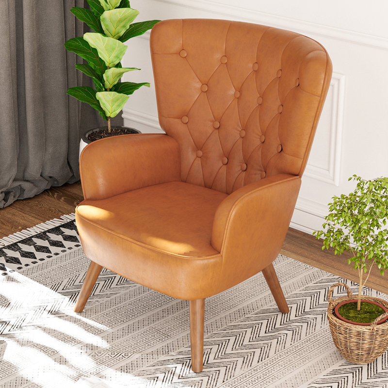 Arjo Faux Leather Armchair