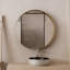 Metal Framed Bathroom Wall Cabinet with Mirror and Adjustable Shelves-500833749