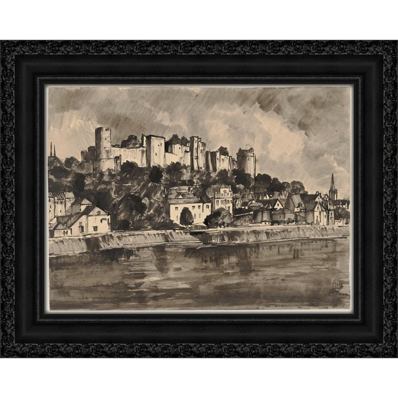 «The Burg Chinon» et «Ufer der Vienne»