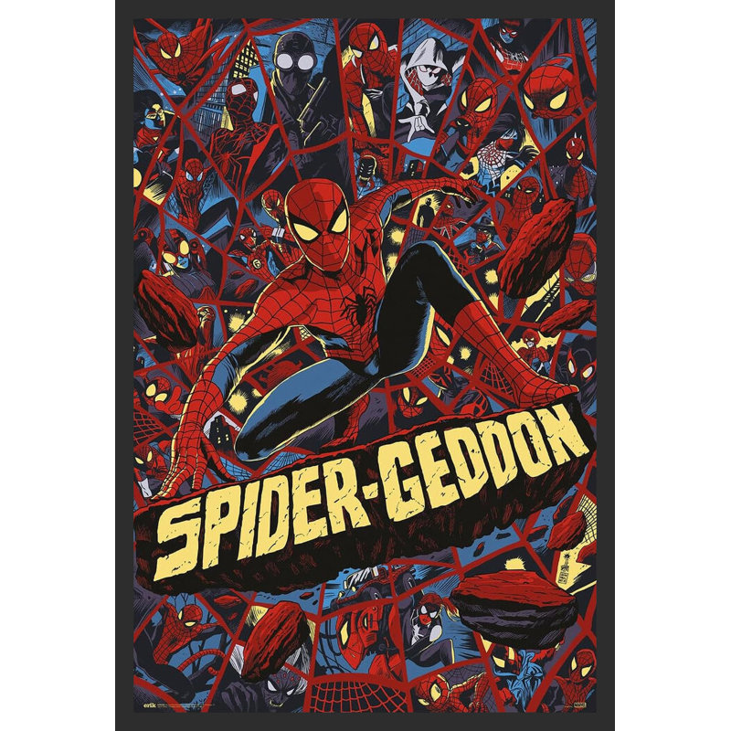 Plexi «Spiderman - Spider - Geddon» sur papier