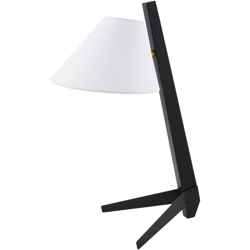 Lampe de table Arvello, Black, White