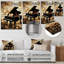 Classical Black Piano Sonata I - Piano, art mural en métal-101154844