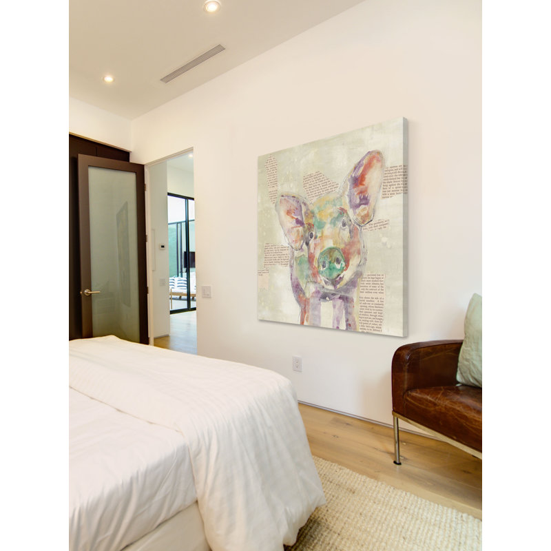 Farm Collage I - Wrapped Canvas Print, 122 cm H x 122 cm W x 4 cm D