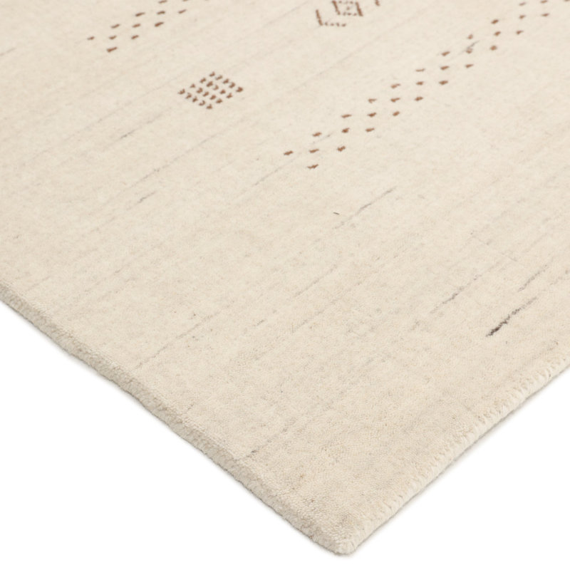 Simi Geometric Area Rug, Rectangle 9' x 12', Snow
